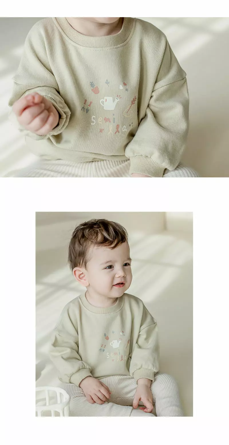 Happy Prince - Korean Baby Fashion - #babyoutfit - Puri Baby Sweatshirt - 4