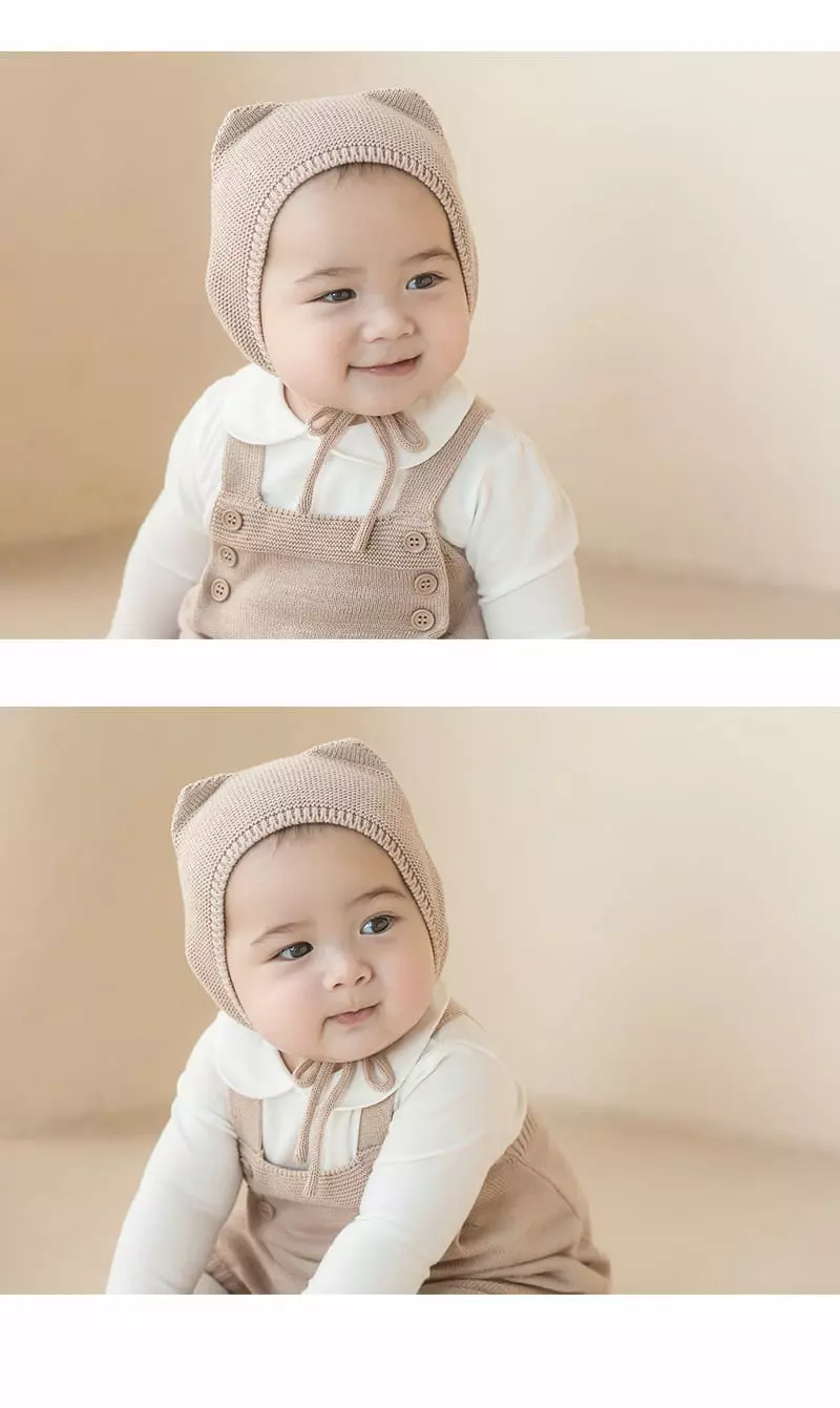 Happy Prince - Korean Baby Fashion - #babyoutfit - Mu Mu Knit Baby Hat - 6