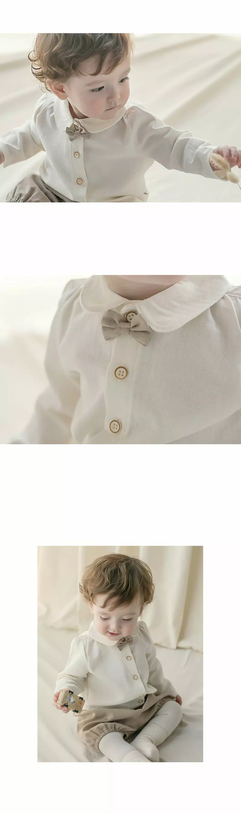 Happy Prince - Korean Baby Fashion - #babyoutfit - Mayo Shirt - 3