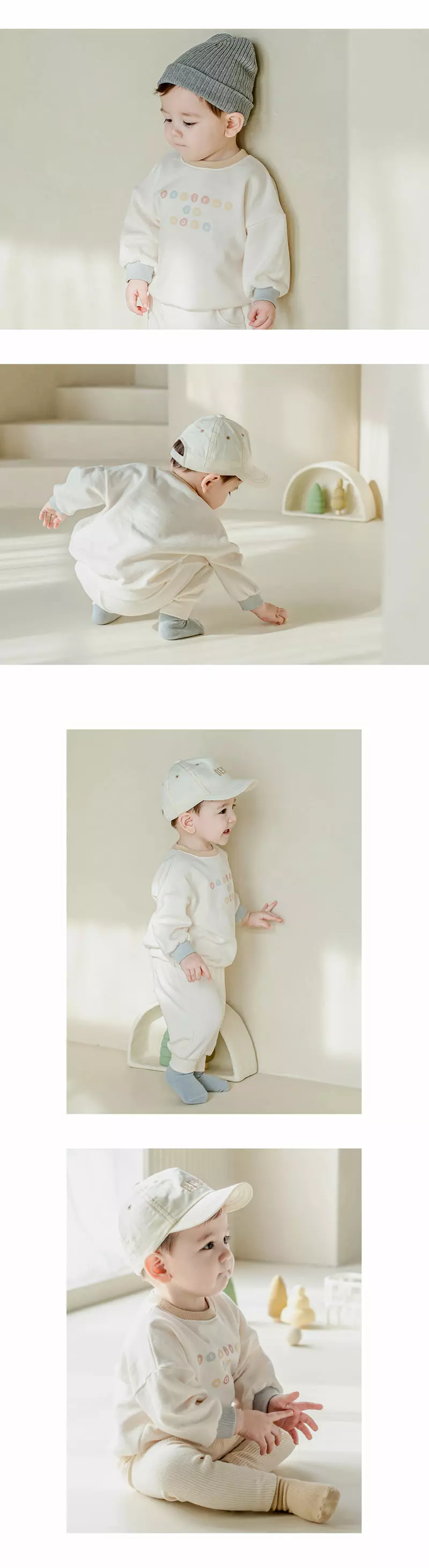Happy Prince - Korean Baby Fashion - #babyoutfit - Rundy Baby Sweatshirt - 3