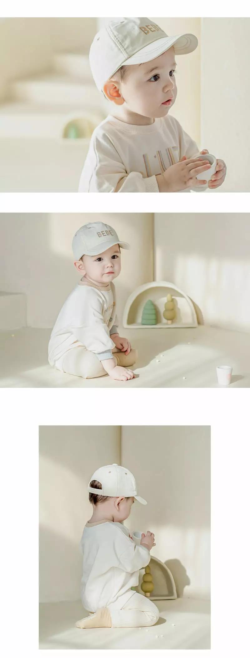 Happy Prince - Korean Baby Fashion - #babywear - Clauw Baby Ball Cap - 3