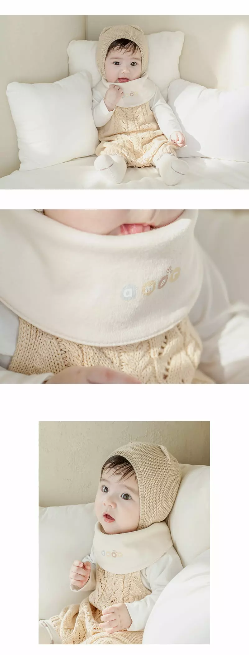 Happy Prince - Korean Baby Fashion - #babywear - Amo Reversible Baby Banana Bib - 3
