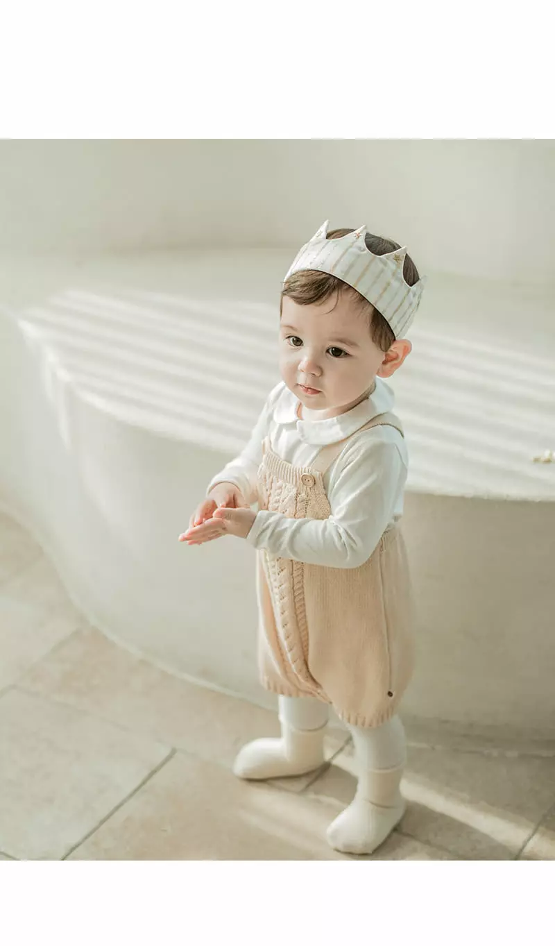 Happy Prince - Korean Baby Fashion - #babywear - olo Knit Baby Coveralls