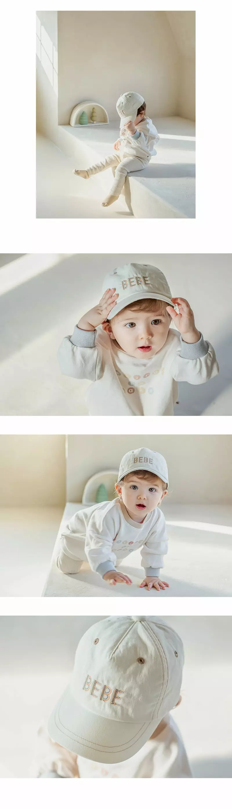 Happy Prince - Korean Baby Fashion - #babywear - Clauw Baby Ball Cap - 4