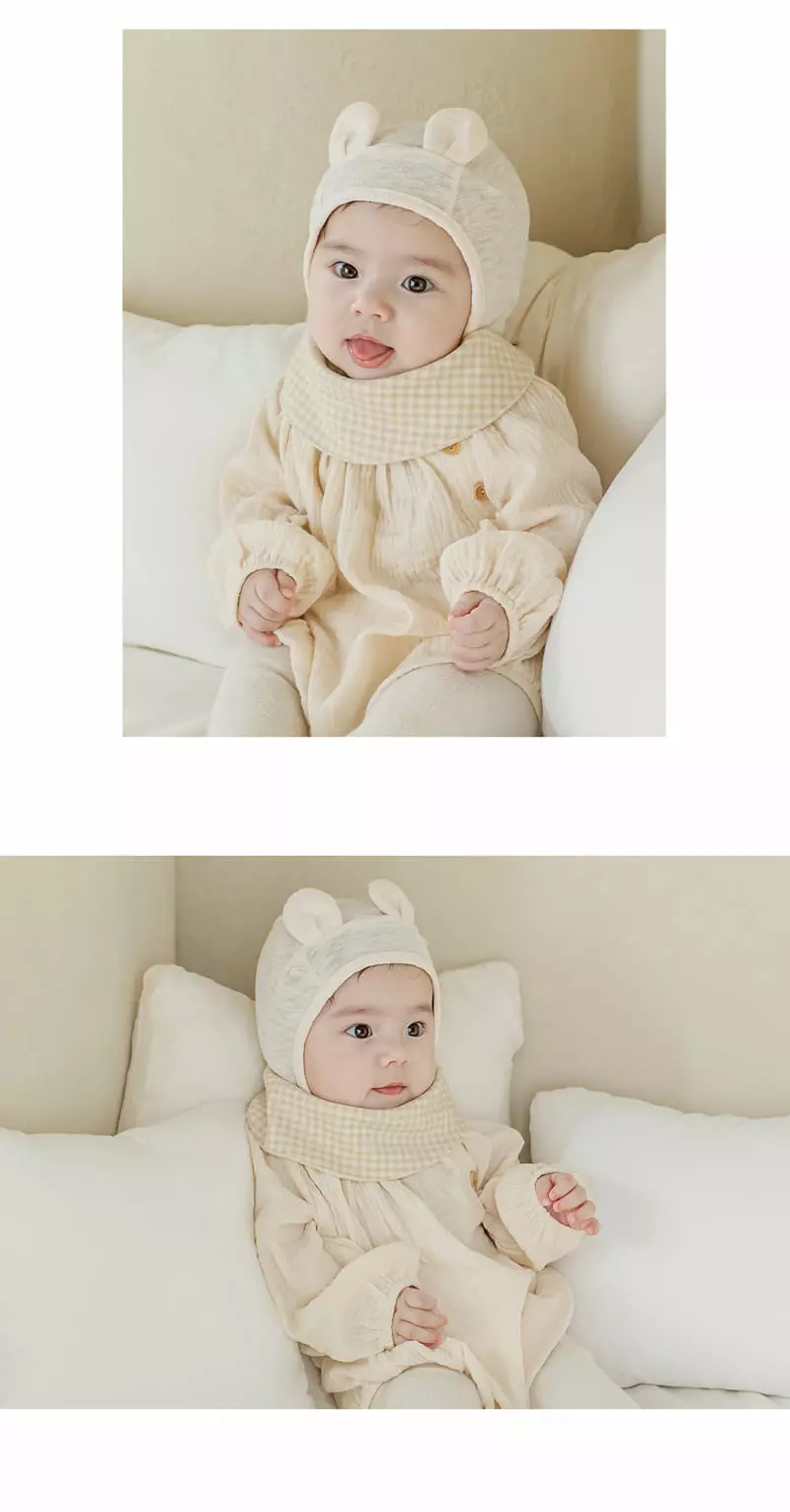 Happy Prince - Korean Baby Fashion - #babywear - Amo Reversible Baby Banana Bib - 4
