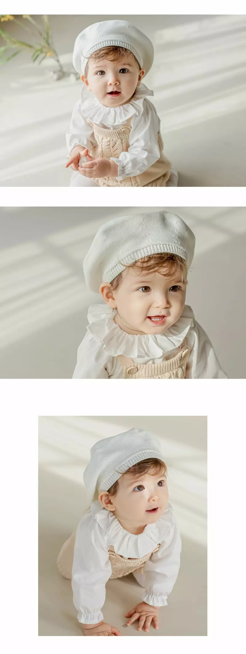 Happy Prince - Korean Baby Fashion - #onlinebabyboutique - Shu Shu Baby Beret Hat - 3