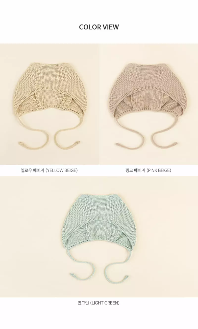 Happy Prince - Korean Baby Fashion - #onlinebabyboutique - Mu Mu Knit Baby Hat - 8