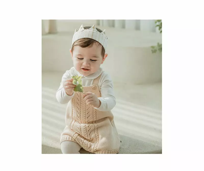 Happy Prince - Korean Baby Fashion - #onlinebabyboutique - olo Knit Baby Coveralls - 2