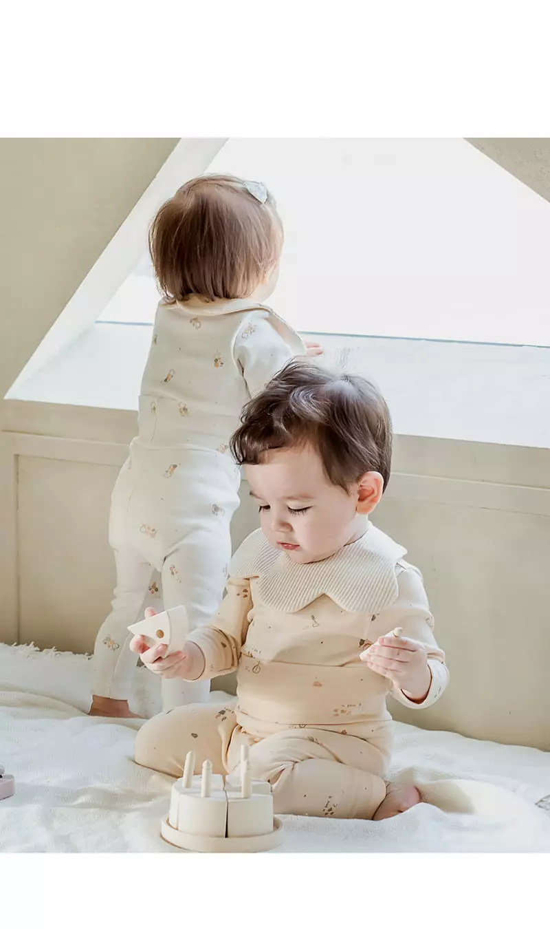 Happy Prince - Korean Baby Fashion - #smilingbaby - Fleecy Cloud Reversible Bib