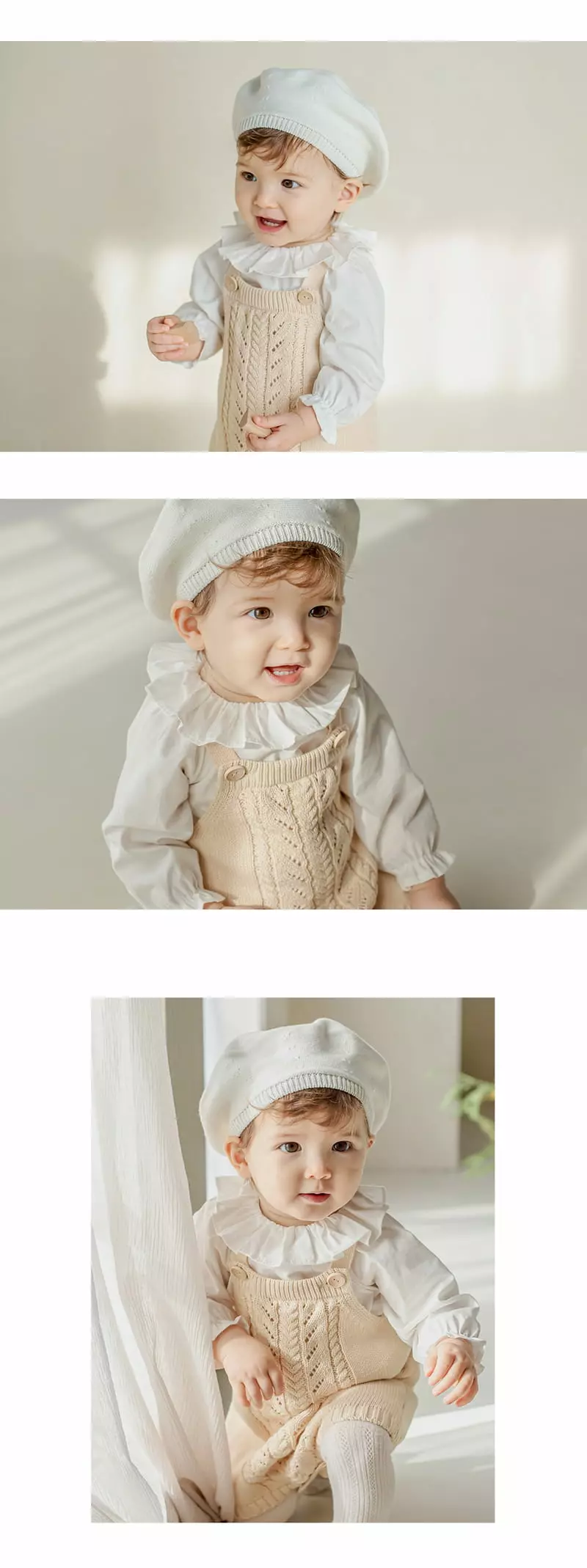 Happy Prince - Korean Baby Fashion - #smilingbaby - Celine Frill Baby Blouse - 3