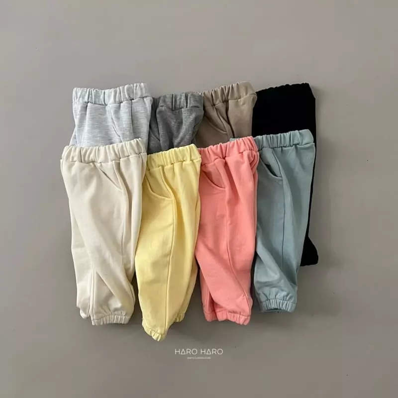 Haro Haro - Korean Children Fashion - #Kfashion4kids - Everyday Jogger Pants - 9