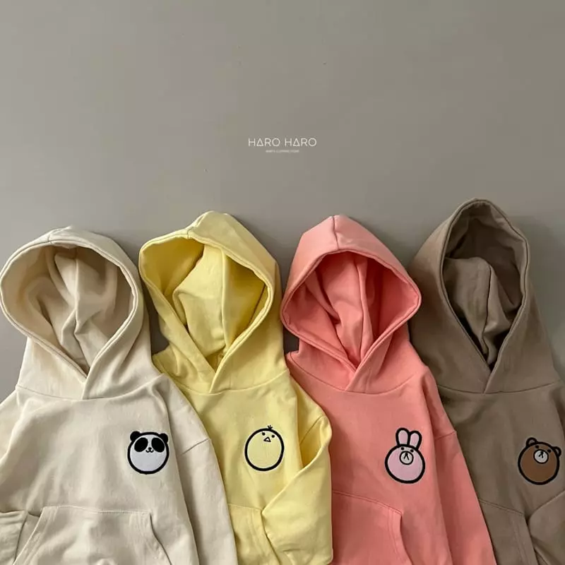 Haro Haro - Korean Children Fashion - #stylishchildhood - Zoo Hoody Tee - 4