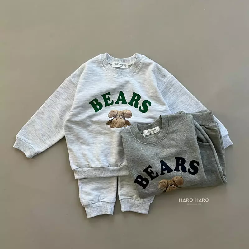 Haro Haro - Korean Children Fashion - #childofig - Uicung Top Bottom Set - 2