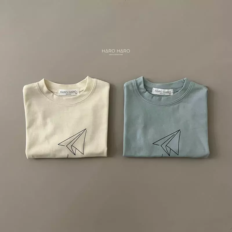 Haro Haro - Korean Children Fashion - #childrensboutique - Paper Airplane Tee - 6