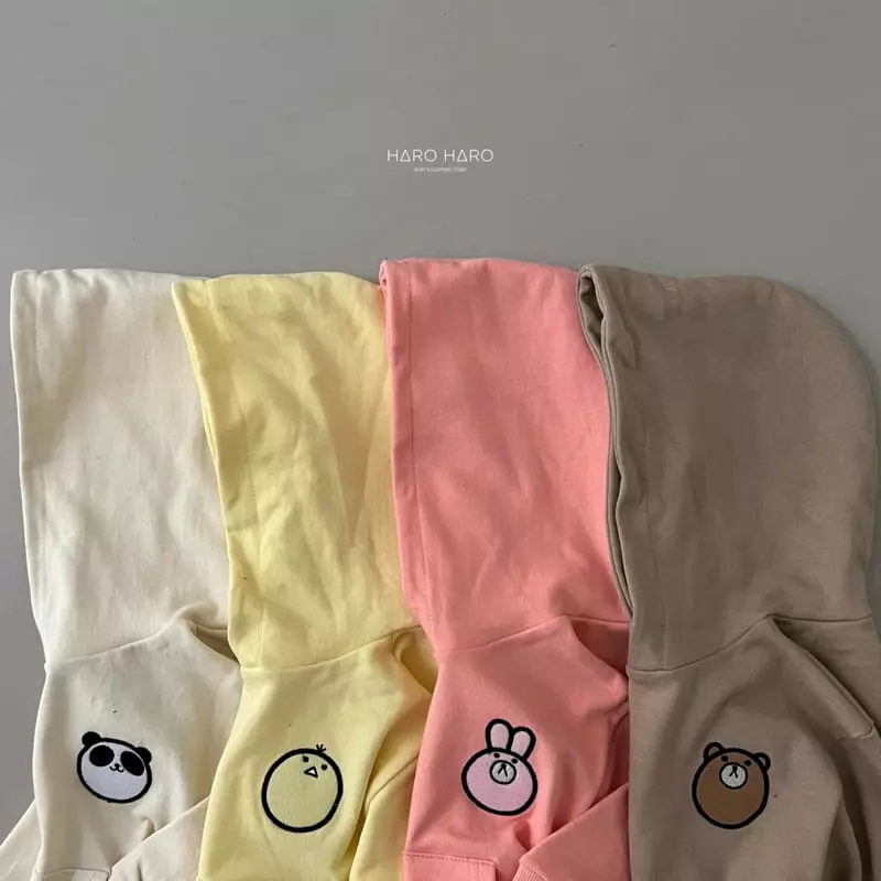 Haro Haro - Korean Children Fashion - #designkidswear - Zoo Hoody Tee - 6