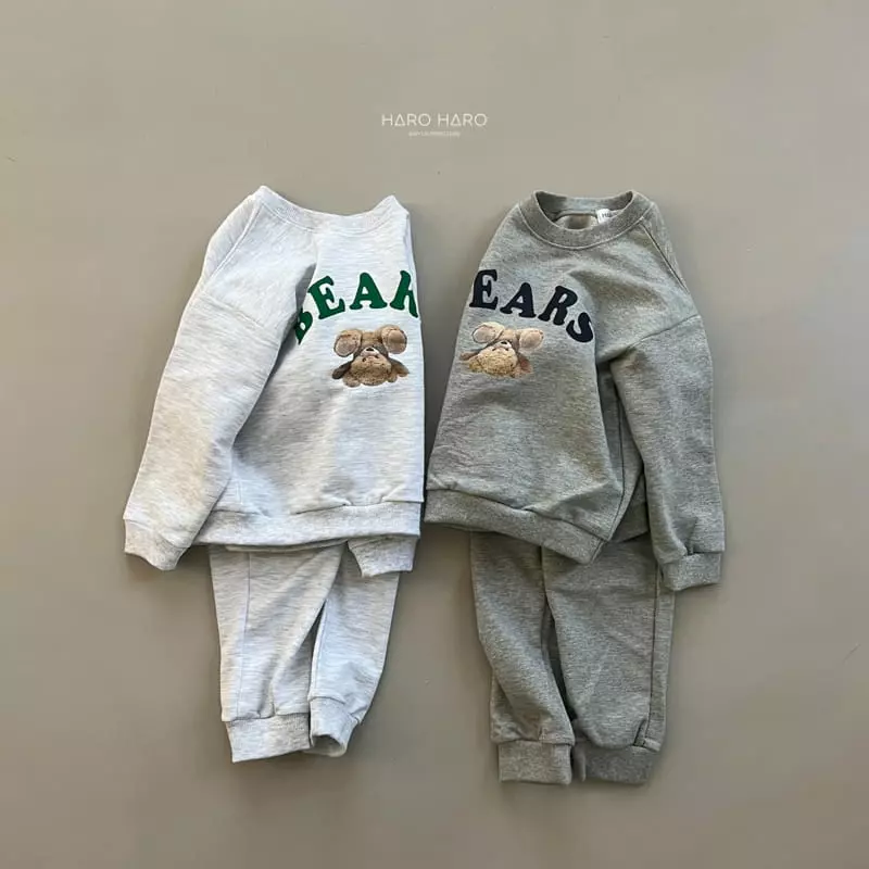 Haro Haro - Korean Children Fashion - #kidsshorts - Uicung Top Bottom Set - 7