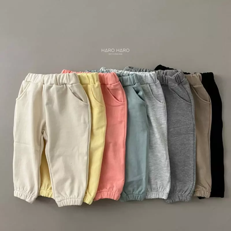 Haro Haro - Korean Children Fashion - #magicofchildhood - Everyday Jogger Pants - 11