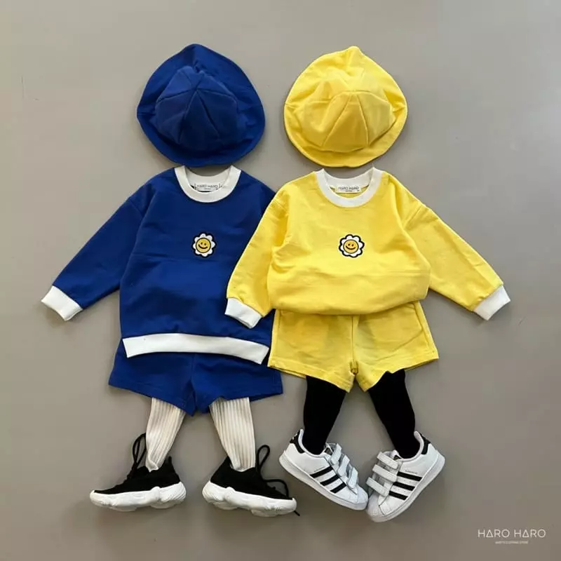 Haro Haro - Korean Children Fashion - #stylishchildhood - Sun Flower Top Bottom SEt - 10