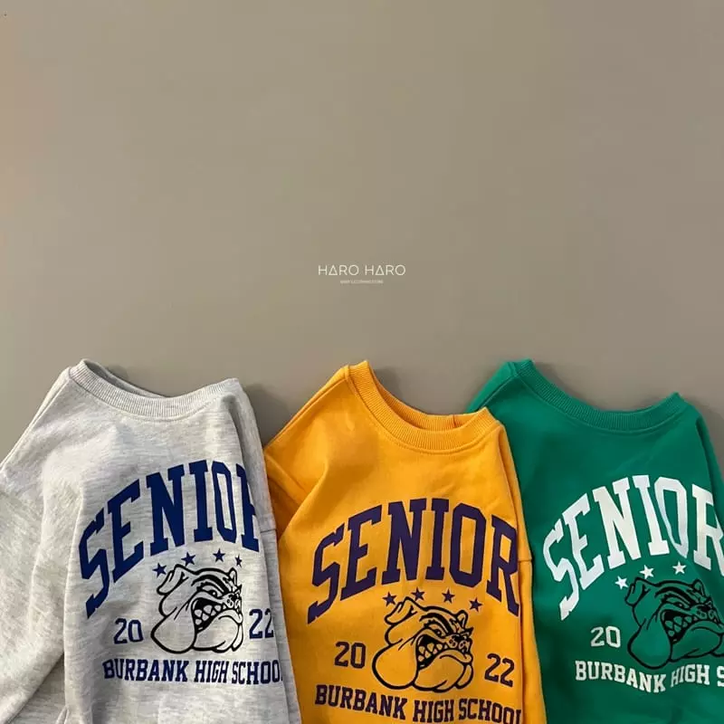 Haro Haro - Korean Children Fashion - #stylishchildhood - Bulldog Sweatshirt - 6