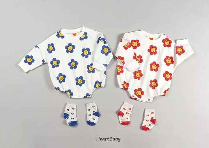 Heart Baby - Korean Baby Fashion - #babyboutique - Daisy Bodysuit