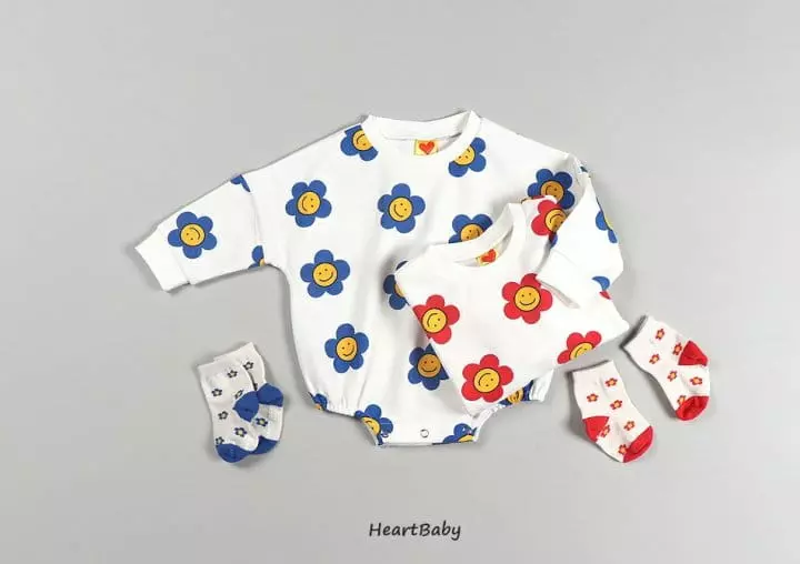 Heart Baby - Korean Baby Fashion - #babyclothing - Daisy Bodysuit - 3