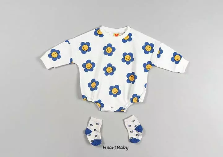 Heart Baby - Korean Baby Fashion - #babyoninstagram - Daisy Bodysuit - 8