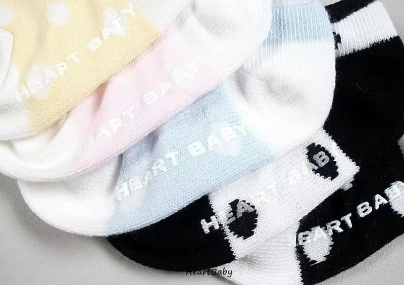 Heart Baby - Korean Children Fashion - #fashionkids - Dot Socks [set of 5] - 10