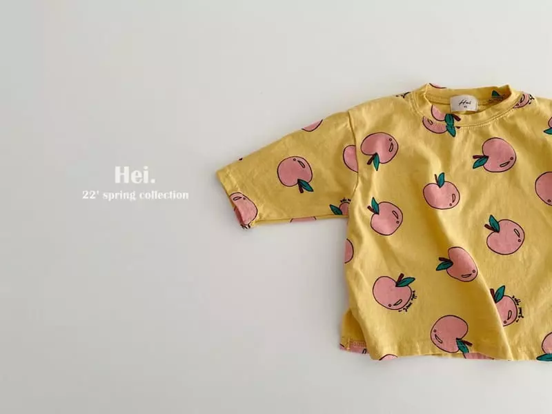 Hei - Korean Children Fashion - #Kfashion4kids - Apple Tee - 6