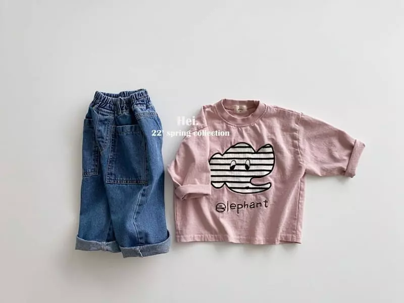 Hei - Korean Children Fashion - #Kfashion4kids - Tomboy Jeans - 5