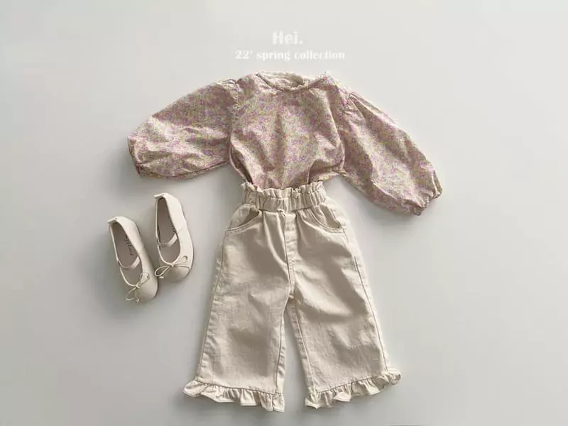 Hei - Korean Children Fashion - #childofig - Frill Pants - 3