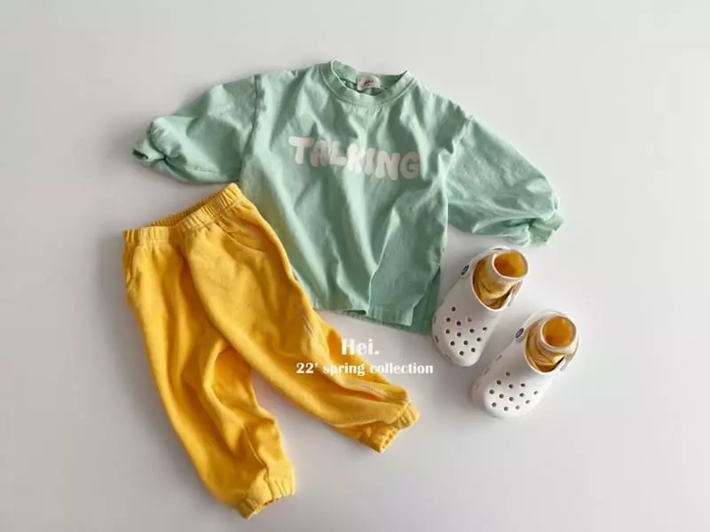 Hei - Korean Children Fashion - #childofig - Talking Tee - 9