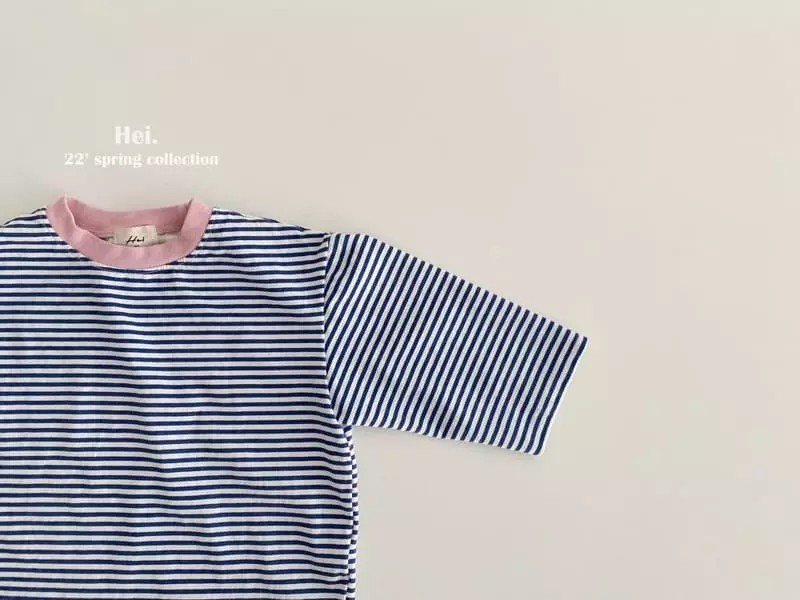 Hei - Korean Children Fashion - #childofig - Color Stripes Tee - 8