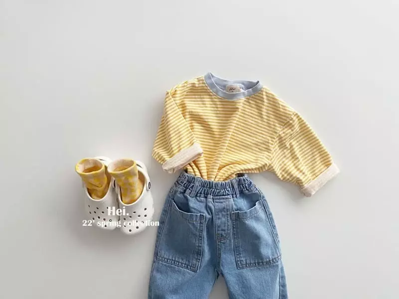 Hei - Korean Children Fashion - #childrensboutique - Tomboy Jeans - 12