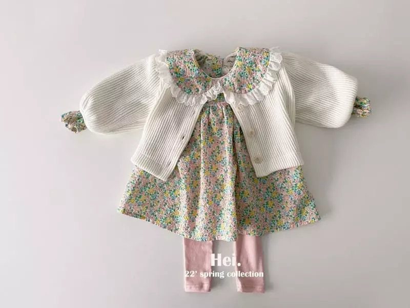 Hei - Korean Children Fashion - #designkidswear - Collar Mini One-piece - 8