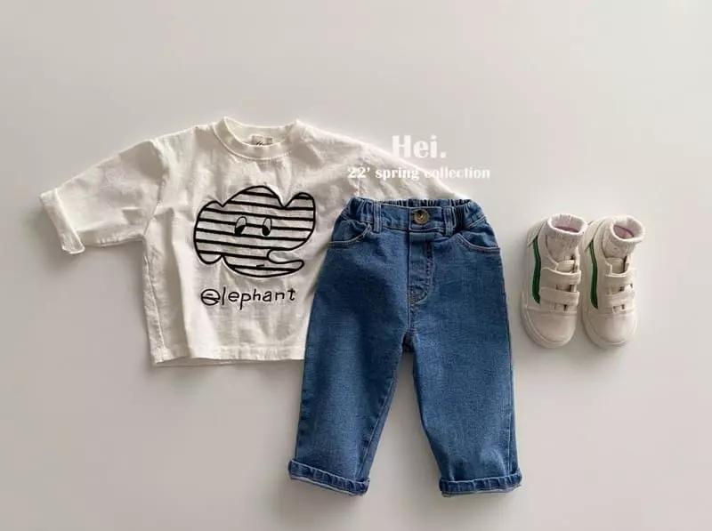 Hei - Korean Children Fashion - #designkidswear - Elephant Tee - 9