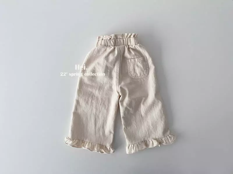 Hei - Korean Children Fashion - #discoveringself - Frill Pants - 6