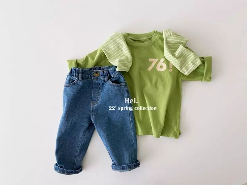 Hei - Korean Children Fashion - #fashionkids - Dudu Span Jeans - 3