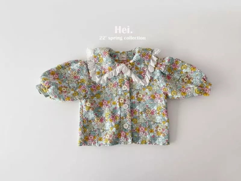 Hei - Korean Children Fashion - #kidsshorts - Flower Play Jacket