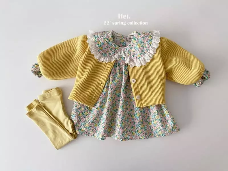 Hei - Korean Children Fashion - #kidsshorts - Collar Mini One-piece - 11