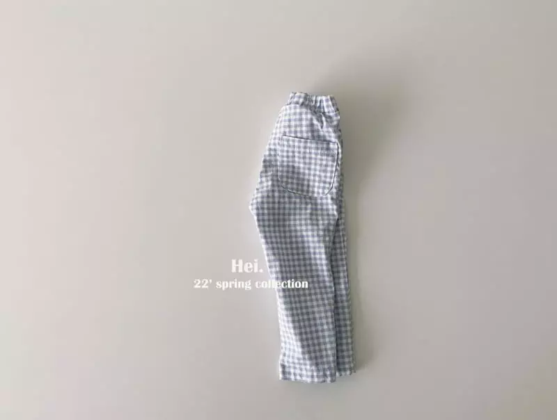 Hei - Korean Children Fashion - #kidsshorts - Check Check Skinny - 10