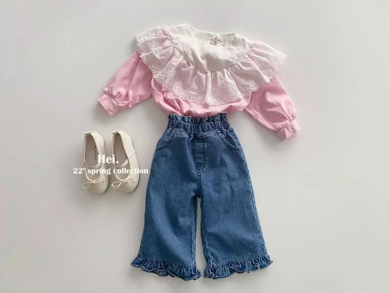 Hei - Korean Children Fashion - #kidsshorts - Frill Pants - 8