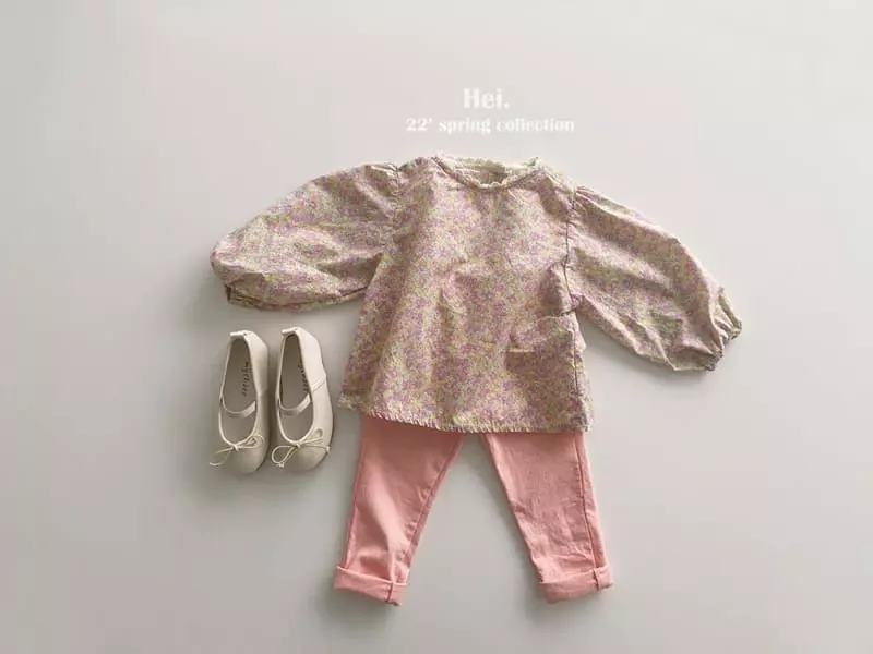 Hei - Korean Children Fashion - #kidsshorts - Flower Blouse - 7