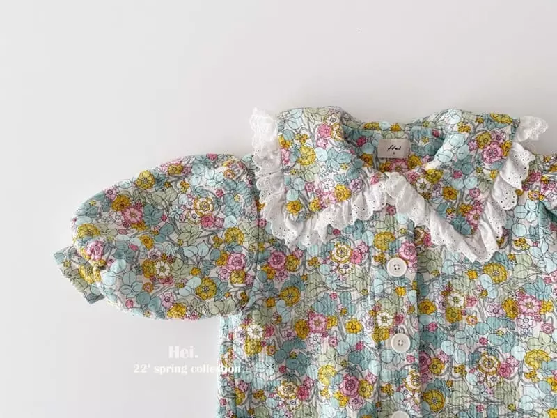 Hei - Korean Children Fashion - #kidsstore - Flower Play Jacket - 2