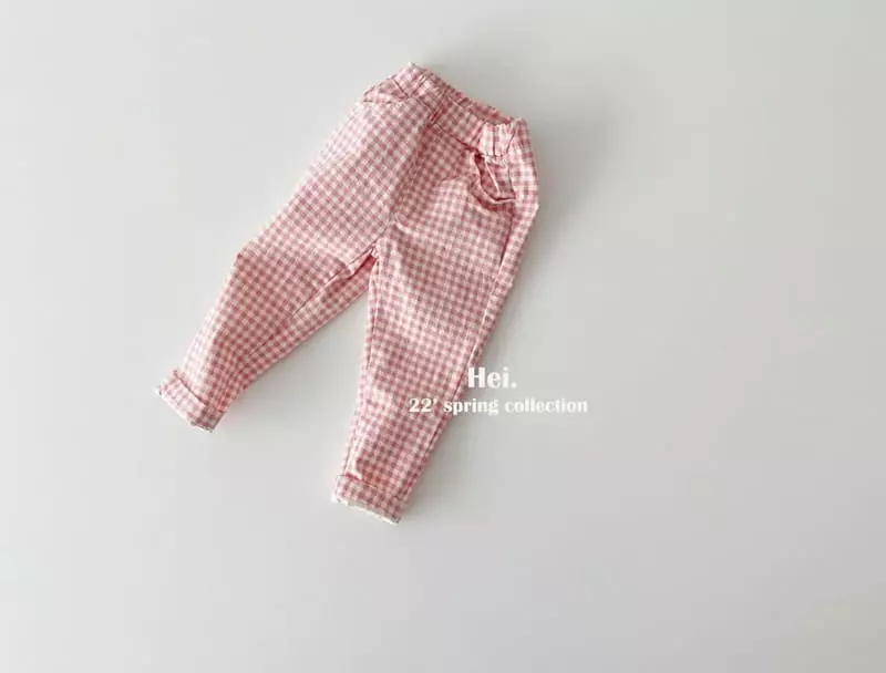 Hei - Korean Children Fashion - #kidsstore - Check Check Skinny - 11