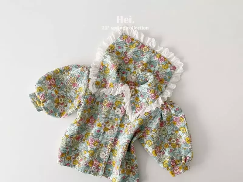 Hei - Korean Children Fashion - #kidzfashiontrend - Flower Play Jacket - 3
