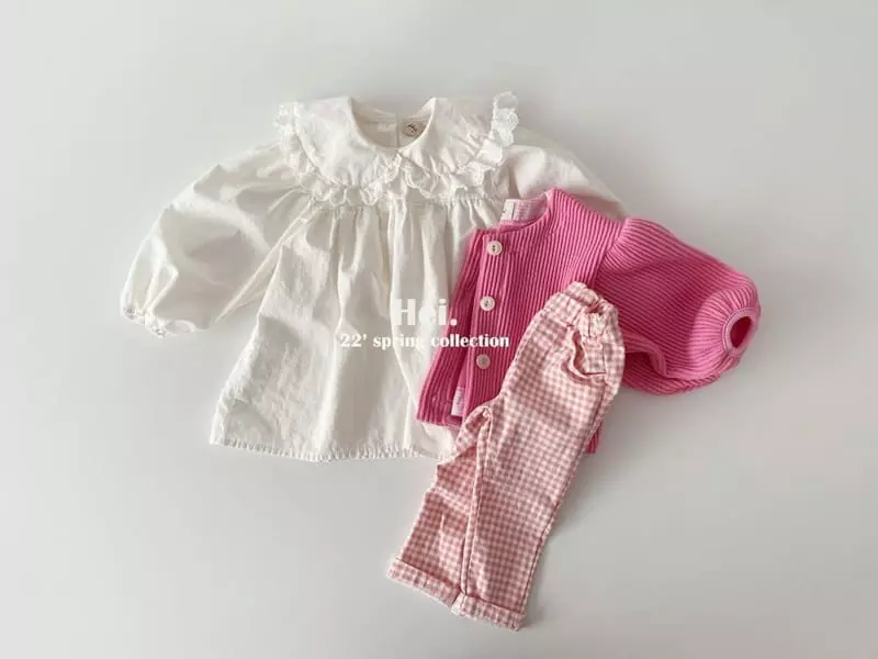 Hei - Korean Children Fashion - #kidzfashiontrend - Check Check Skinny - 12