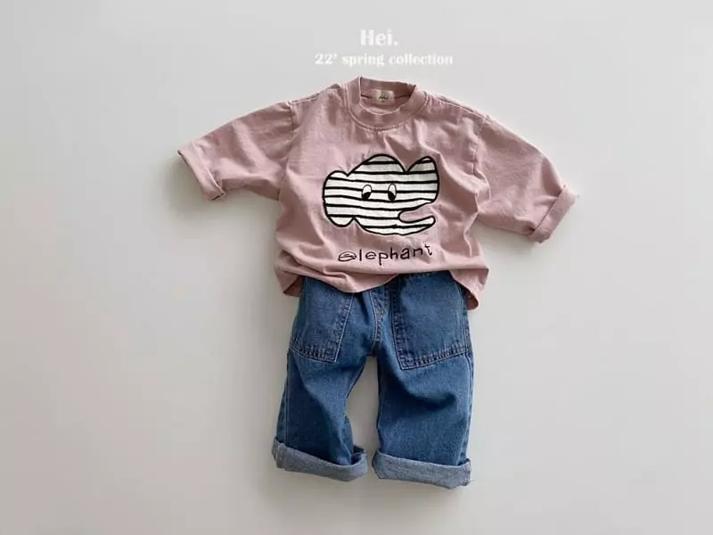 Hei - Korean Children Fashion - #kidsstore - Tomboy Jeans - 4