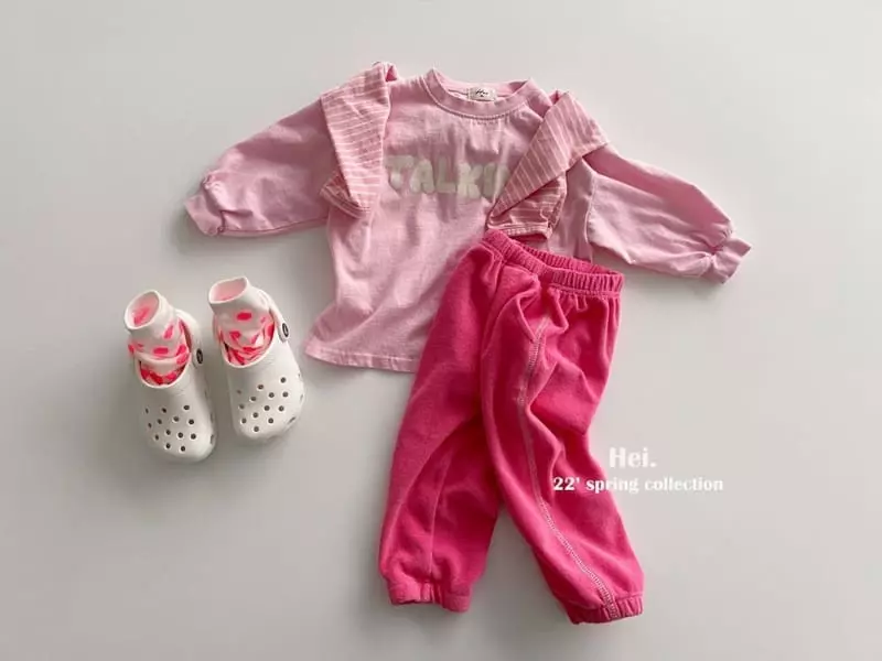Hei - Korean Children Fashion - #kidzfashiontrend - Talking Tee - 3