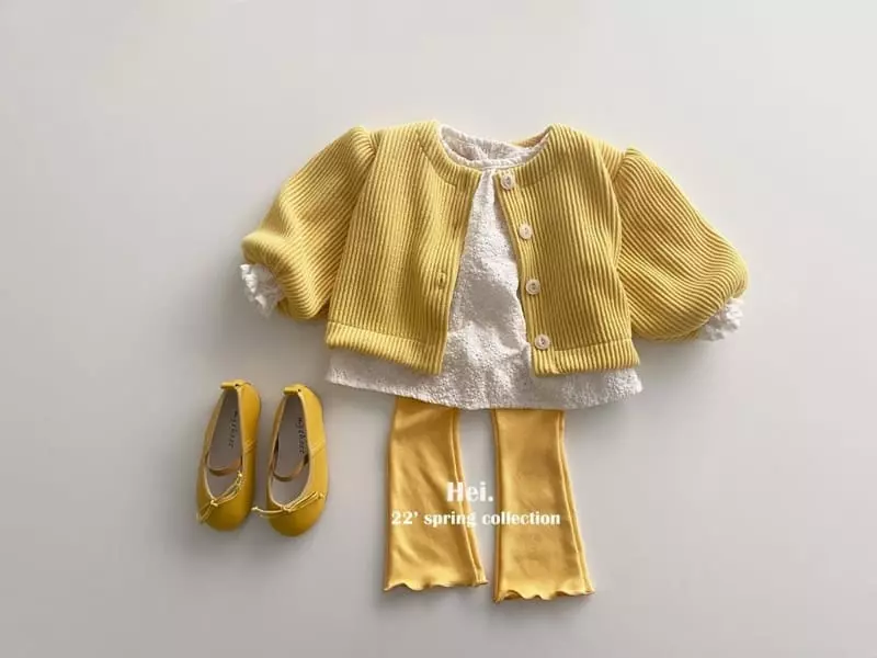 Hei - Korean Children Fashion - #littlefashionista - Sweet Bootscut Leggings - 3
