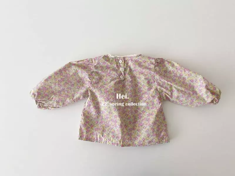 Hei - Korean Children Fashion - #littlefashionista - Flower Blouse - 11
